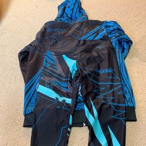 BORN HAWAII leggings an hoodie SET